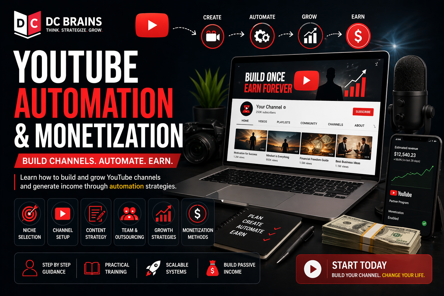 YouTube Automation and Monetization