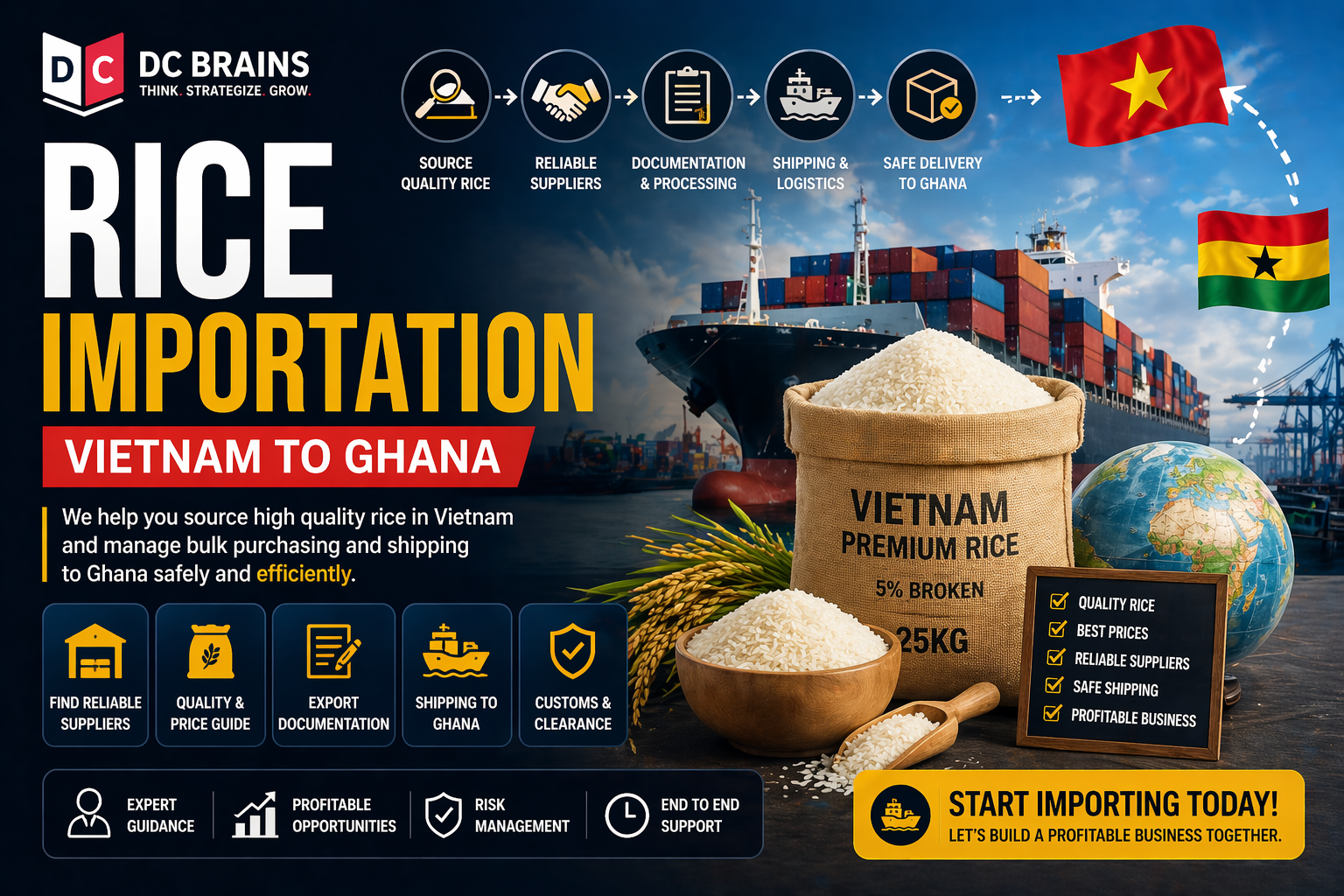 Rice Importation Vietnam to Ghana