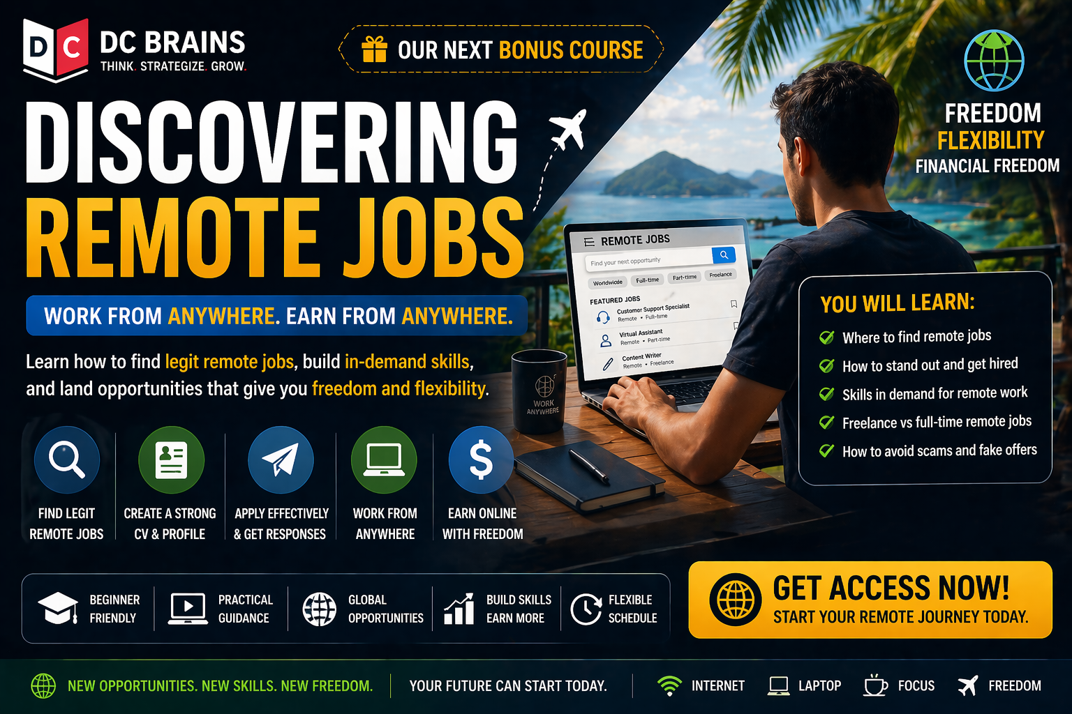 How to Discover Remote Jobs and Start Earning Online