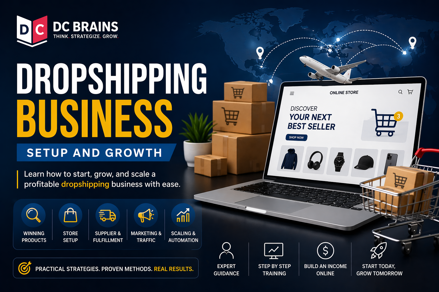 How to Start a Dropshipping Business and Make Your First Sales
